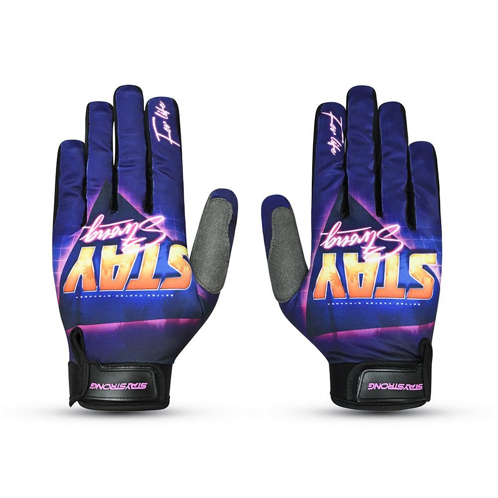 Stay Strong Glow Up Youth Glove available at 5150bmx.com