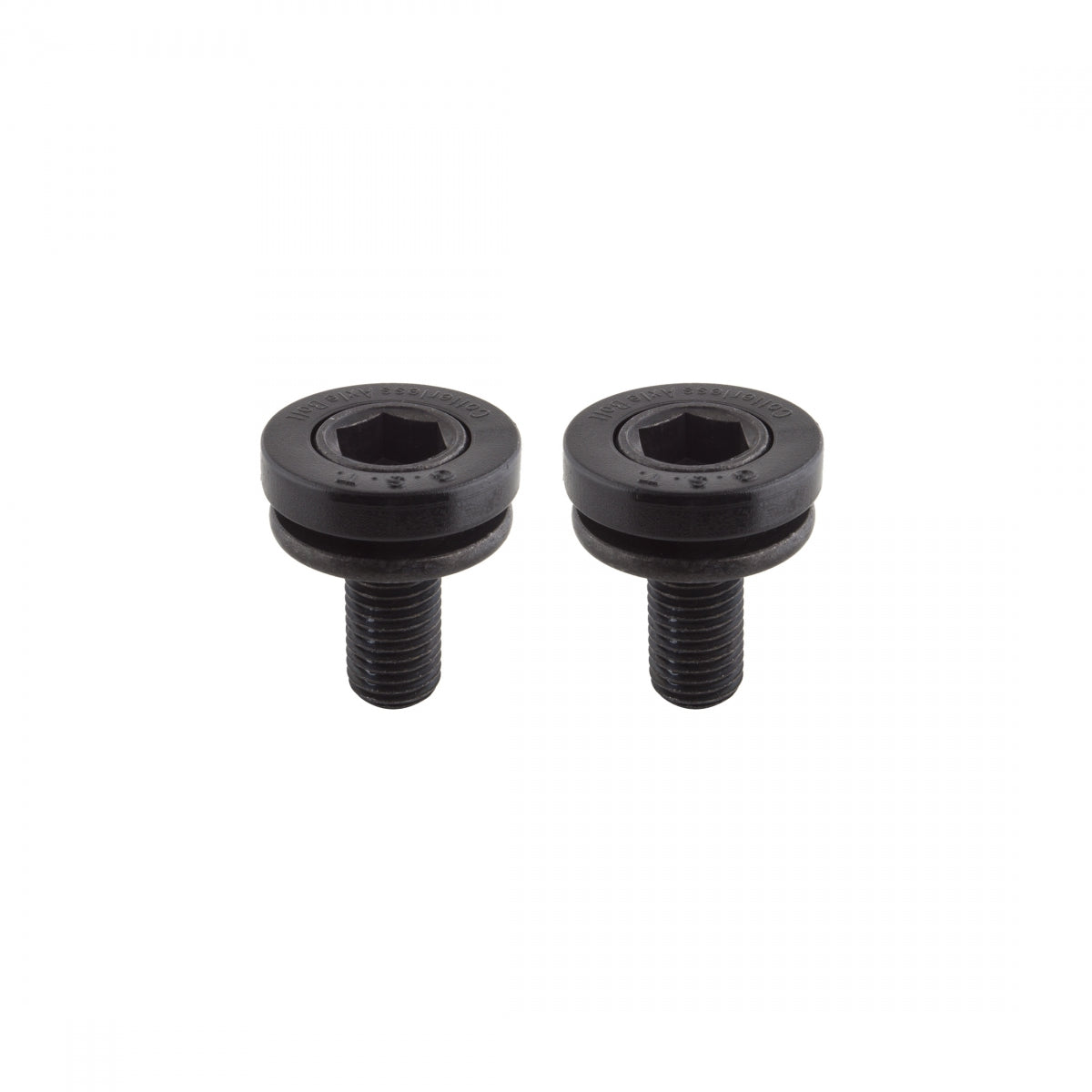SUNLITE BB AXLE BOLT SUNLT RUST-SHIELD M8x16mm BK PAIR - SUNLITE