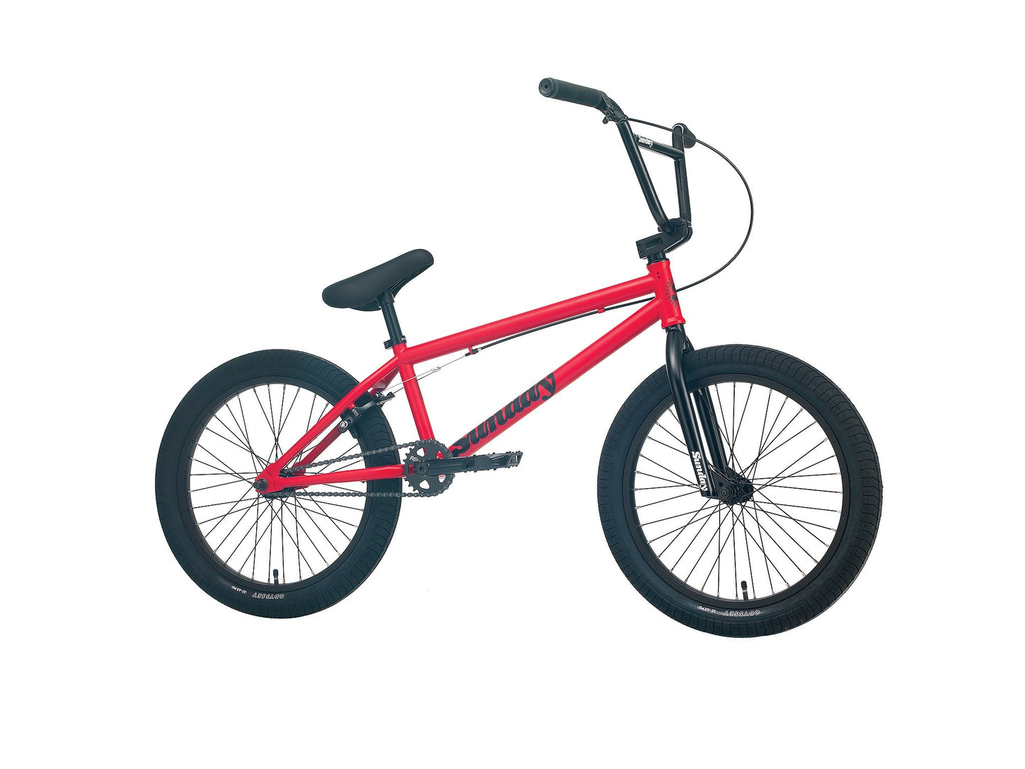 Sunday Primer (Matte Fire Engine Red with 20.75" tt) - Available at 5150bmx.com