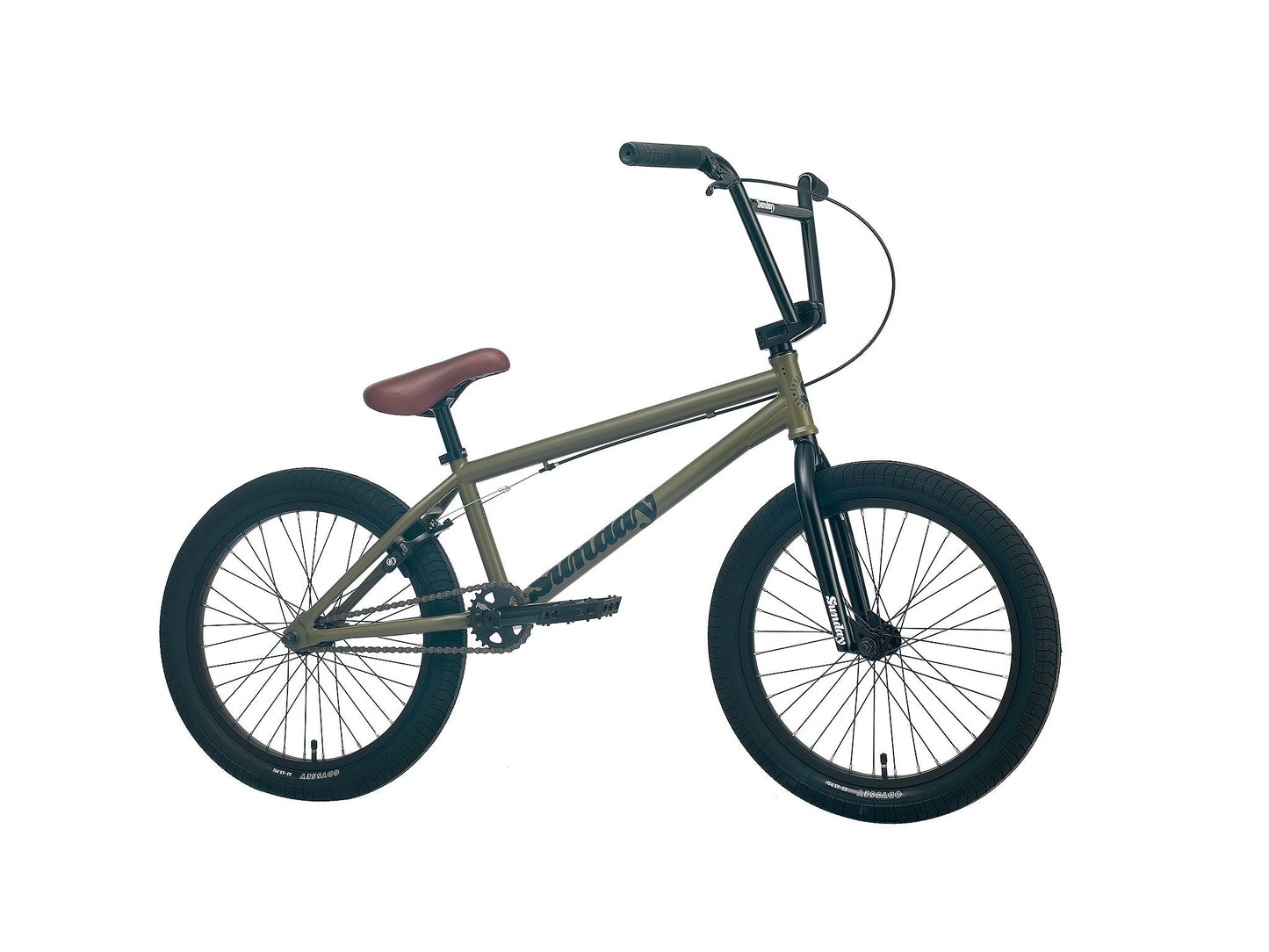 Sunday Scout (Matte Army Green with 21" tt) available at 5150bmx.com