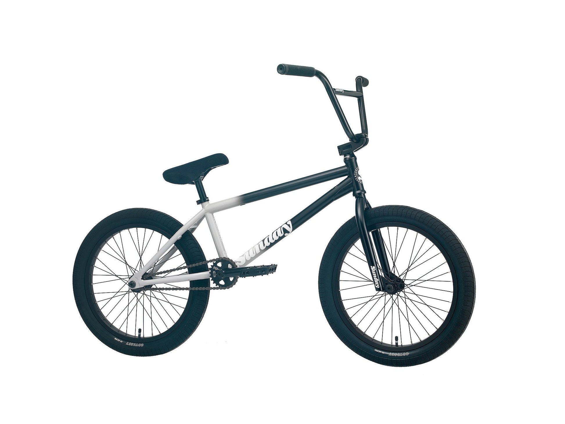 Sunday Forecaster - Broc Raiford Signature (Matte Black to Grey Fade with 21" tt in LHD or RHD) available at 5150bmx.com