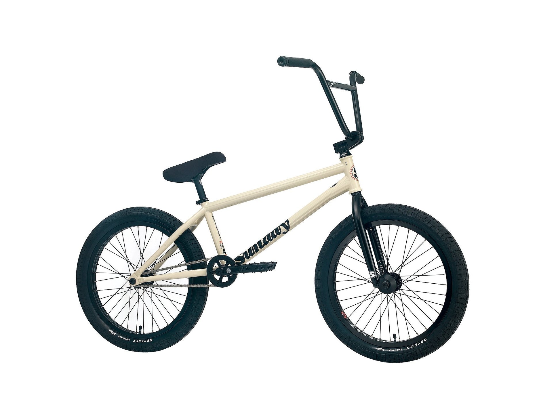 Sunday Soundwave Cassette Special - Gary Young Signature (Gloss Classic White with 21" tt in RHD/ LHD) available at 5150bmx.com