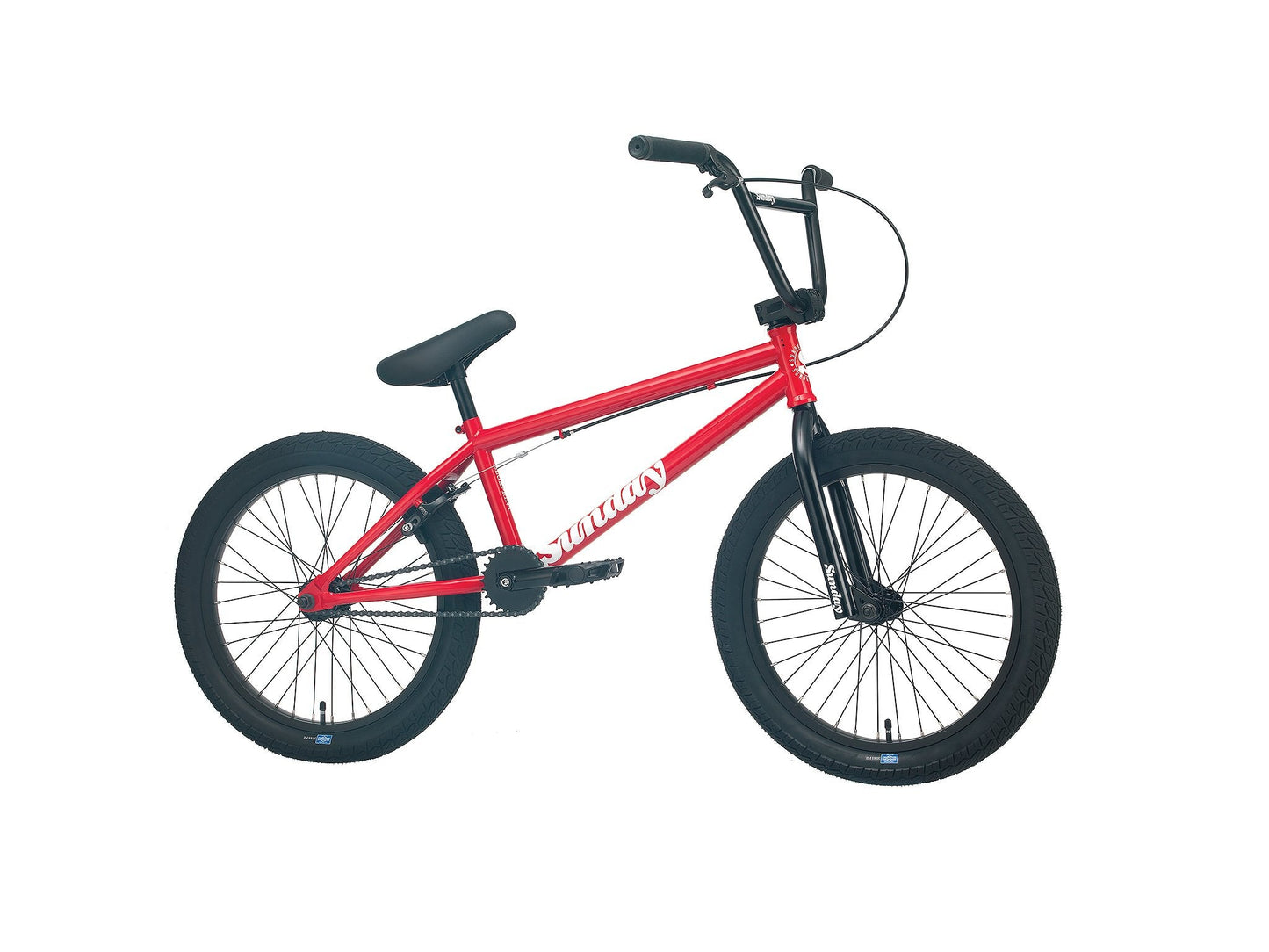 Sunday Blueprint (Gloss Fire Engine Red with 20" tt) available at 5150bmx.com
