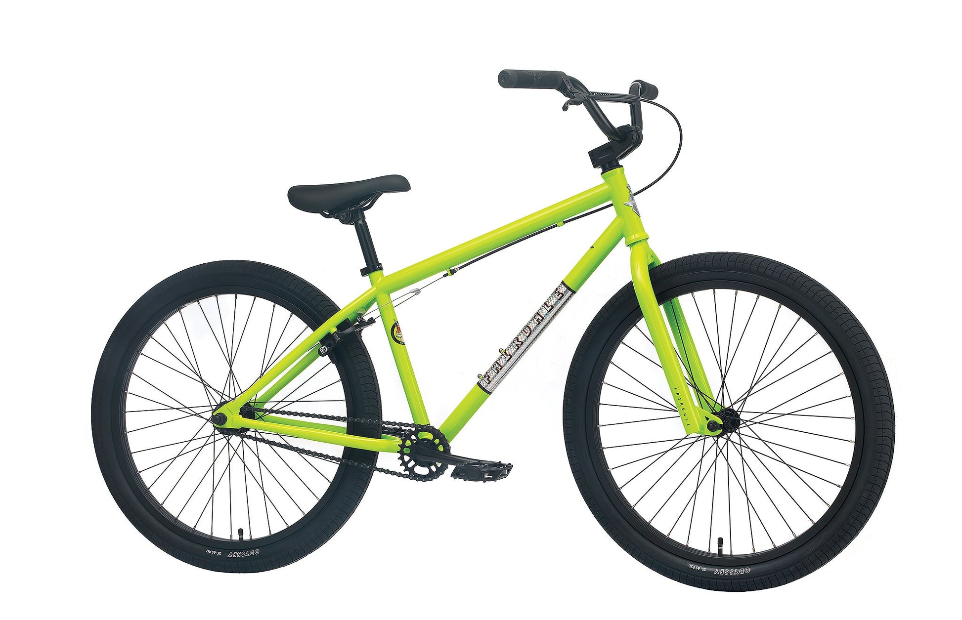 Fairdale Macaroni 24" (Gloss Bright Yellow) available at 5150bmx.com
