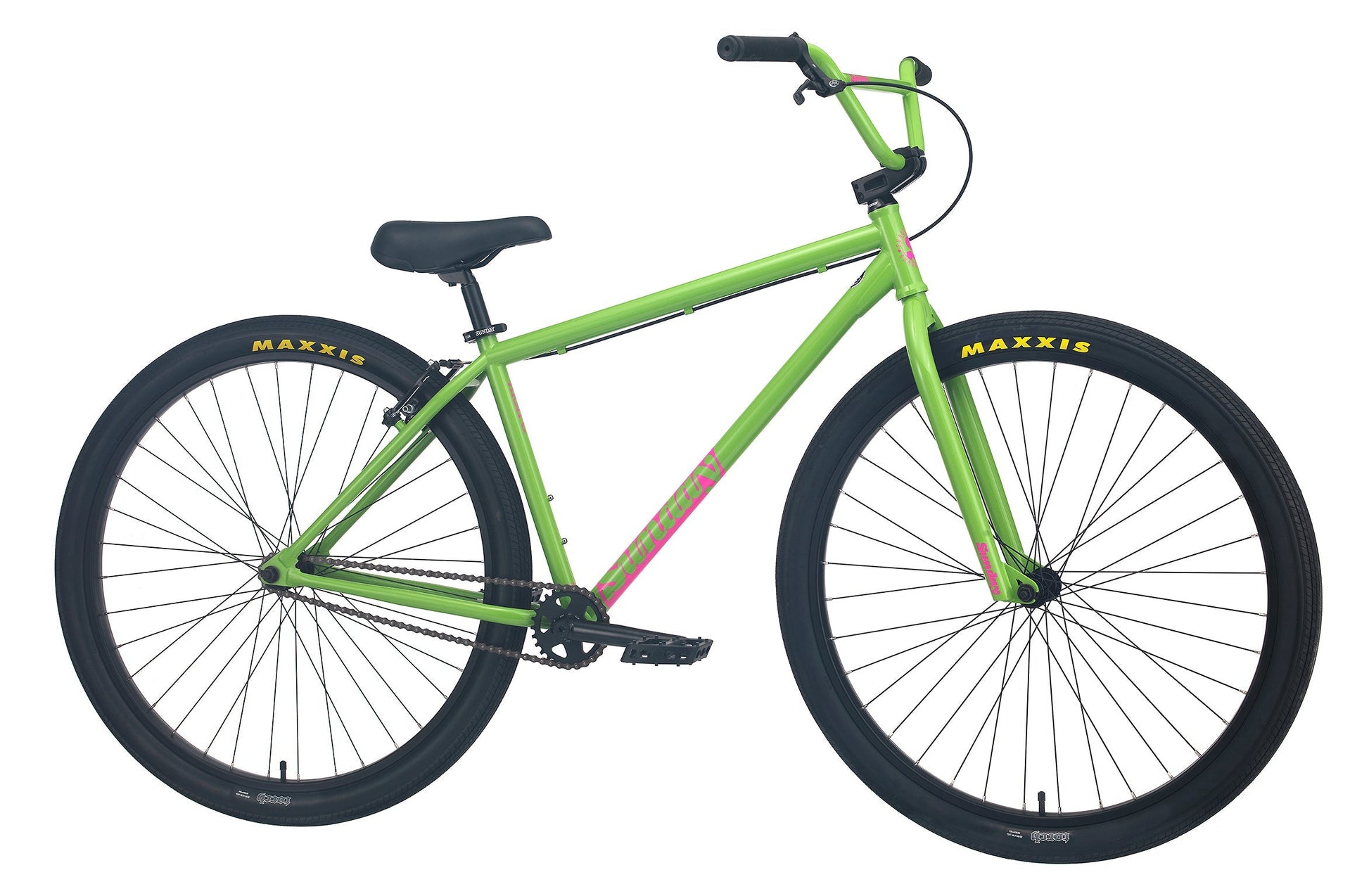 Sunday High C 29" (Gloss Watermelon Green with 23.5" tt) - Available at 5150bmx.com
