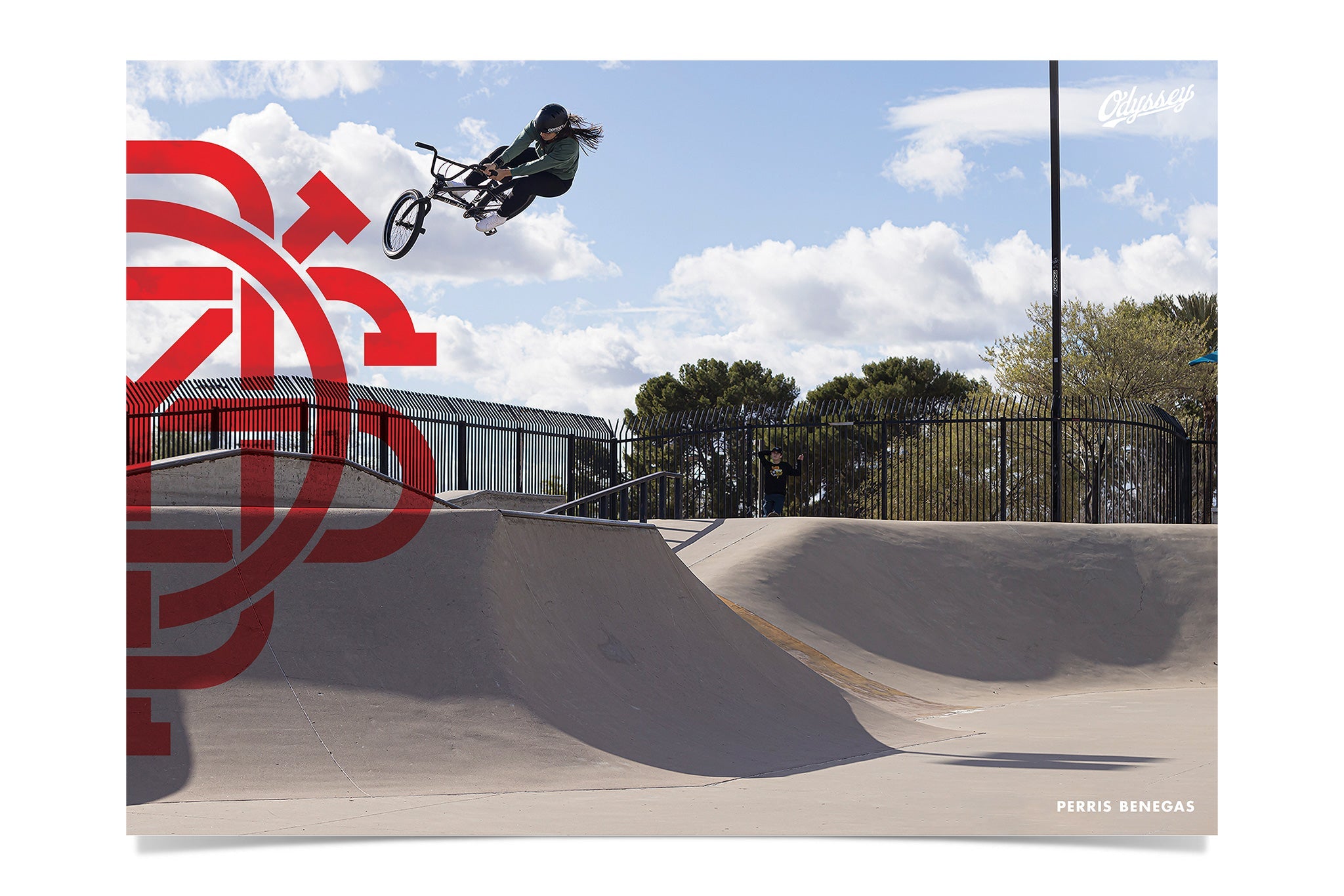Odyssey Perris Benegas Poster (Toboggan) available at 5150bmx.com