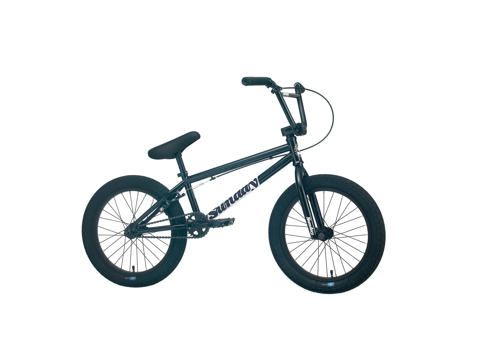 Sunday Primer 18" (Gloss Black with 18.5" tt) - Available at 5150bmx.com