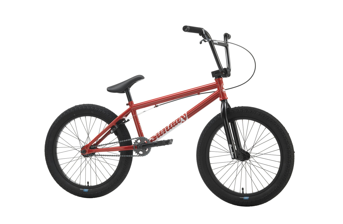 Sunday Blueprint (Gloss Fire Engine Red 20" tt) available at 5150bmx.com