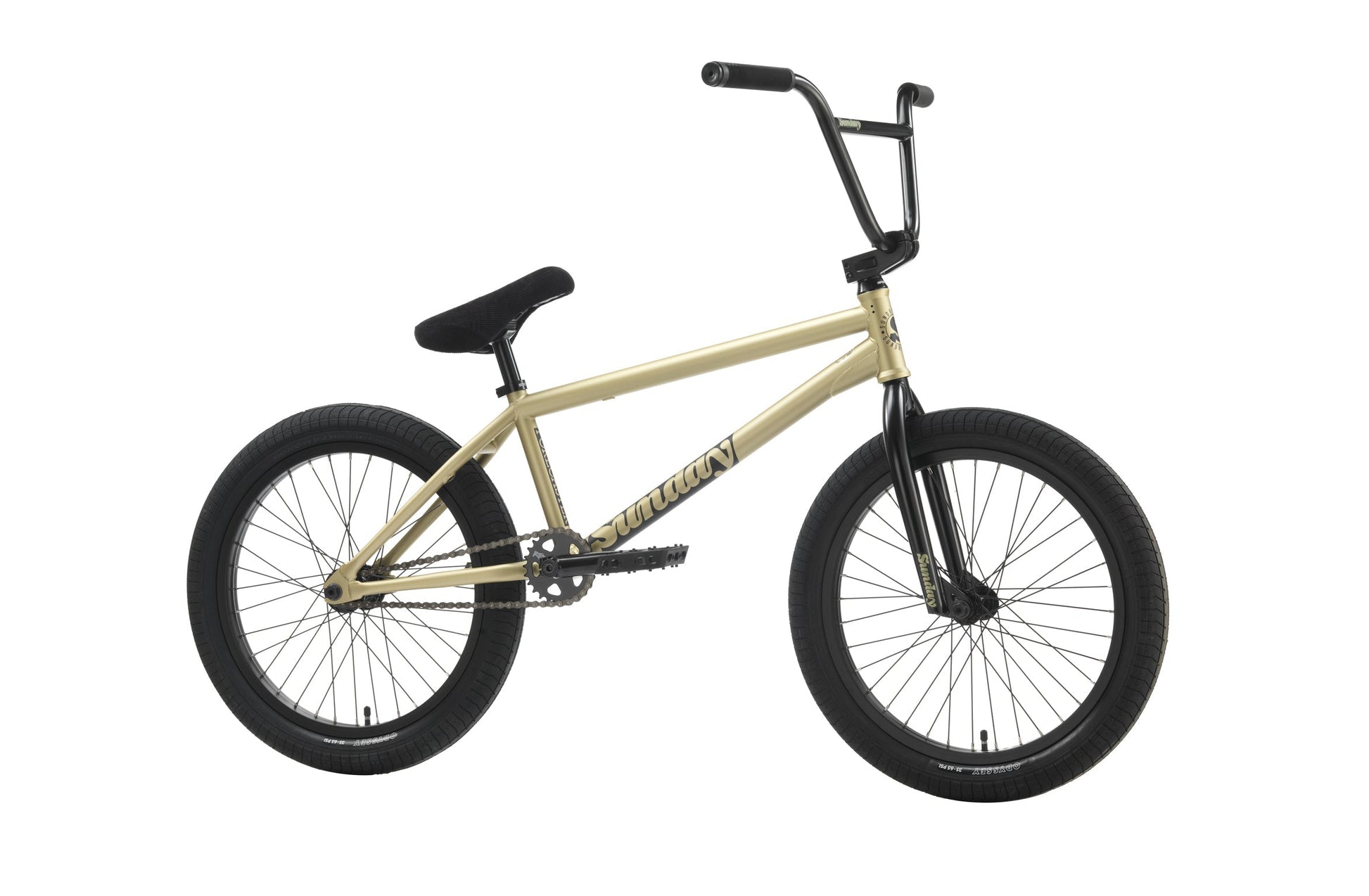 Sunday Forecaster - Broc Raiford Signature (Matte Metallic Gold with 21" tt in LHD or RHD) available at 5150bmx.com