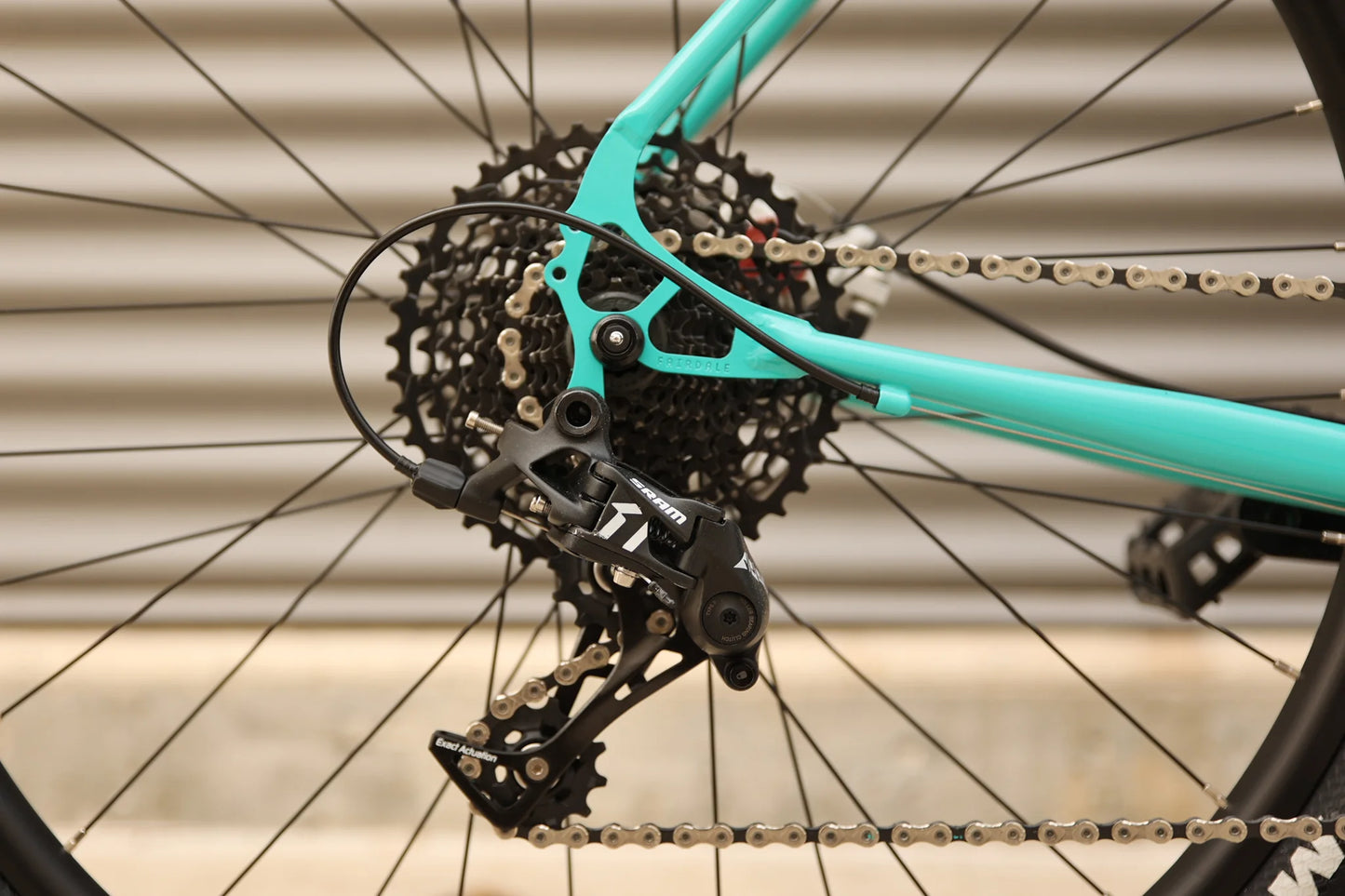 Fairdale x Sieben Weekender Nomad MX (Gloss Turquoise in M-L)
