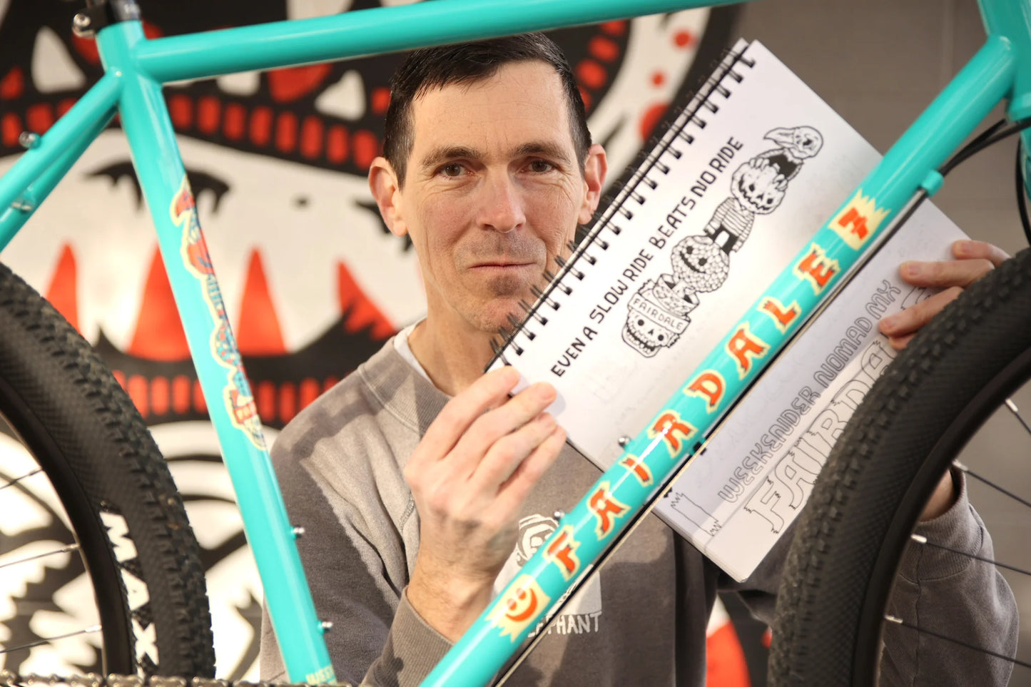 Fairdale x Sieben Weekender Nomad MX (Gloss Turquoise in M-L)