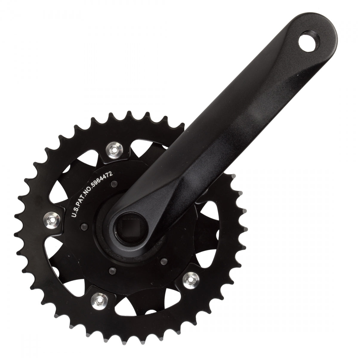 IPS CRANKARM SET IPS ROAD FrontoRearR Black 170mm - IPS