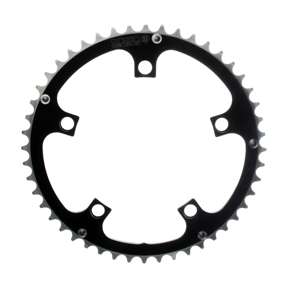 ORIGIN8 CHAINRING OR8 130mm 50T BK/SL - ORIGIN8