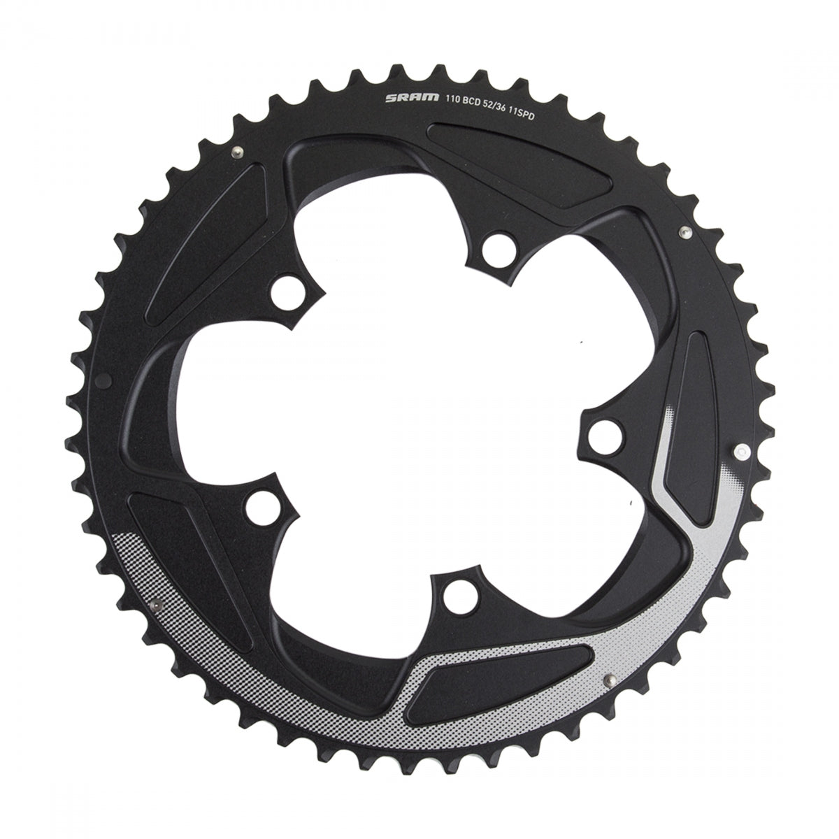 SRAM CHAINRING SRAM 52T 110mm X-GLIDE 11s S2 BK YAW - SRAM
