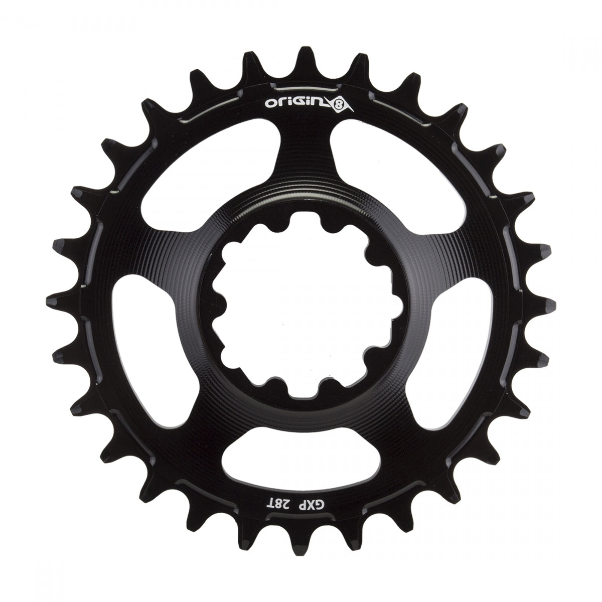 ORIGIN8 CHAINRING OR8 HOLDFAST DIRECT FOR GXP 28T 10/11/12s BK - ORIGIN8