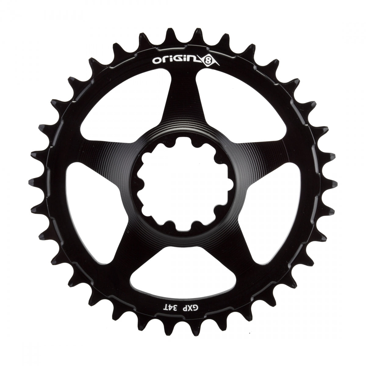 ORIGIN8 CHAINRING OR8 HOLDFAST DIRECT FOR GXP 34T 10/11/12s BK - ORIGIN8