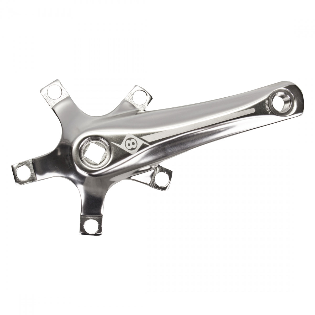 ORIGIN8 CRANKARM SET OR8 175 110 bcd FORGED SIL - ORIGIN8