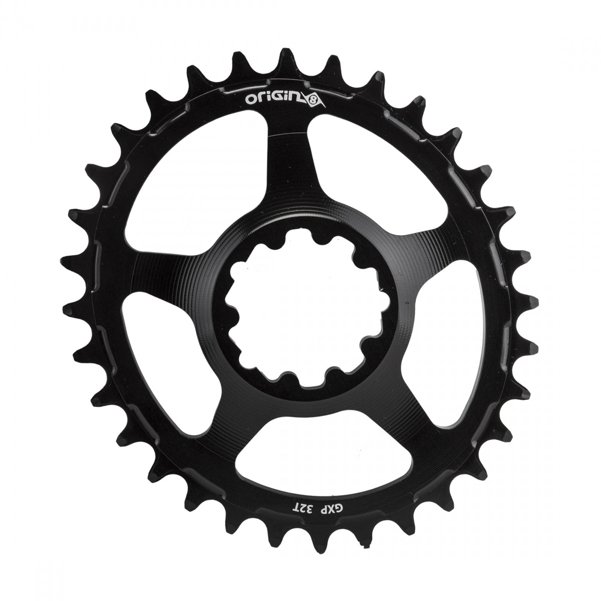 ORIGIN8 CHAINRING OR8 HOLDFAST OVAL DIRECT FOR GXP 32T 10/11/12s BK - ORIGIN8