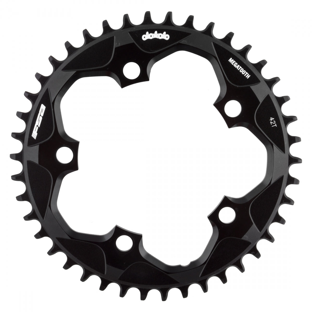 FULL SPEED AHEAD CHAINRING FSA MEGATOOTH 110mm 42T 5B BK - FULL SPEED AHEAD