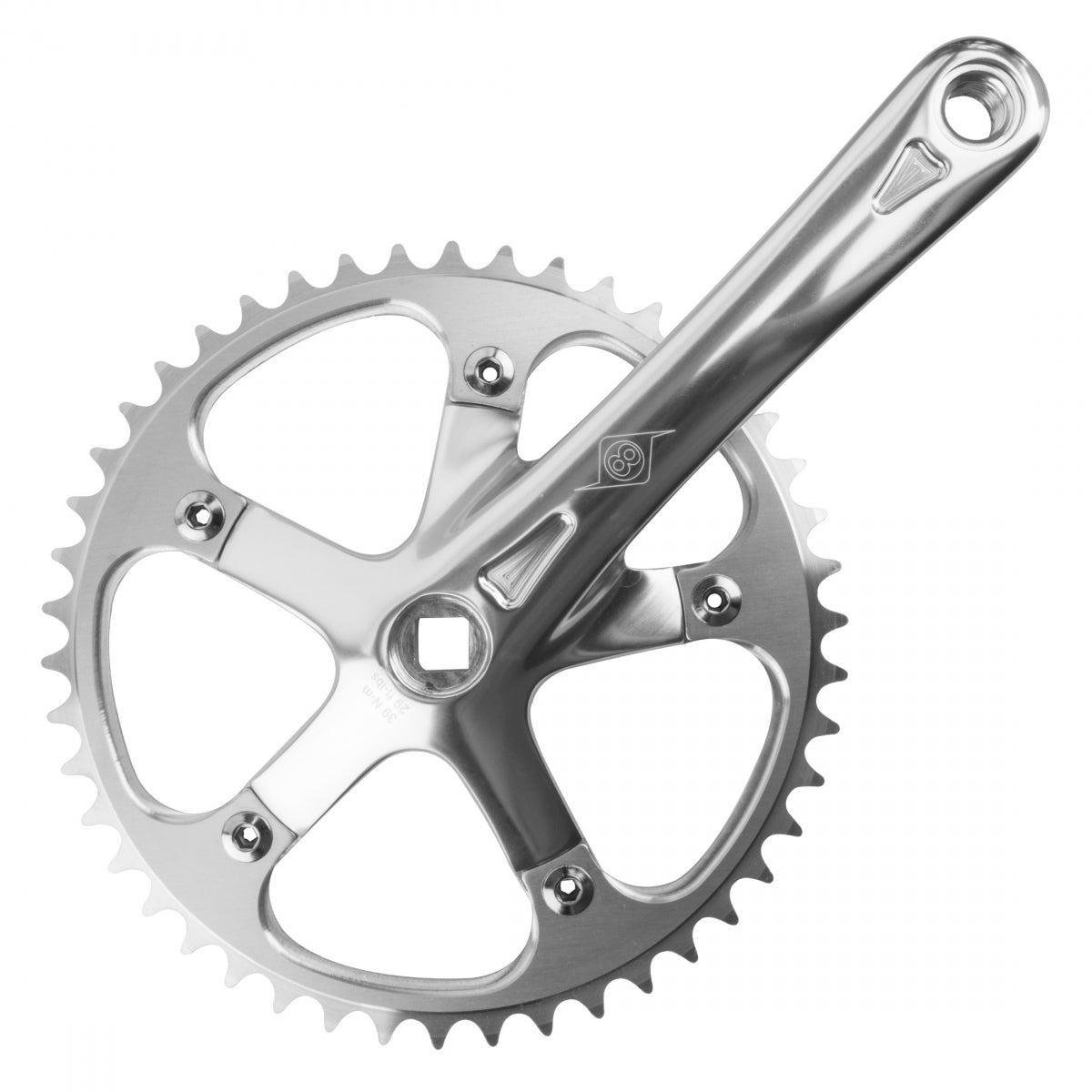ORIGIN8 CRANKSET OR8 P/P TRACK 170x46 3/32 SQ SL/SL - ORIGIN8
