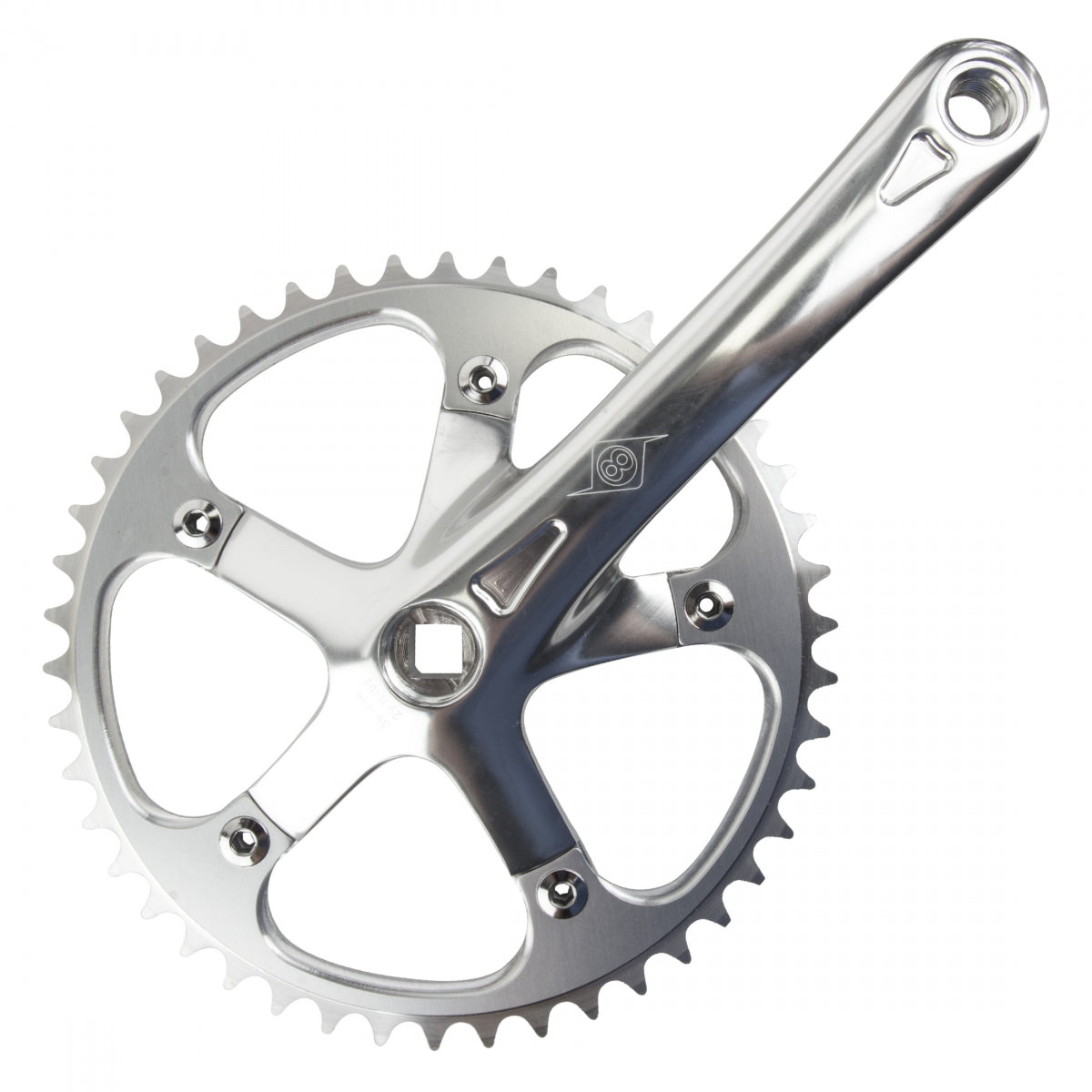 ORIGIN8 CRANKSET OR8 P/P TRACK 175x46 3/32 SQ SL/SL - ORIGIN8