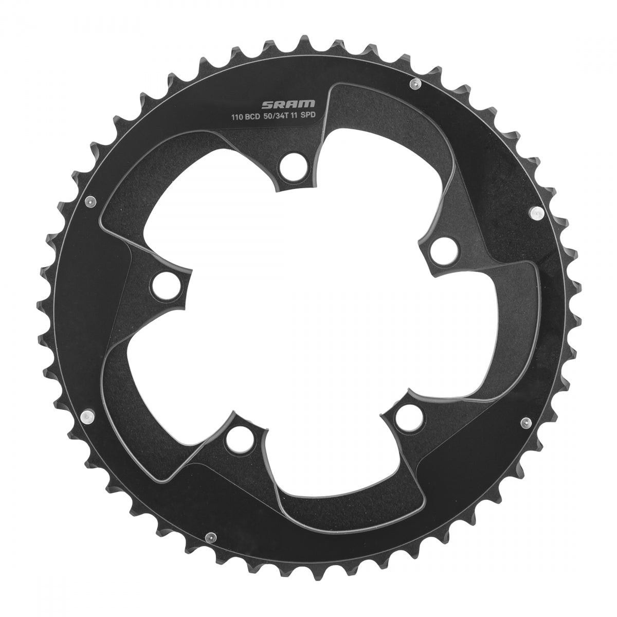 SRAM CHAINRING SRAM 50T 110mm X-GLIDE 11s S3 5mm2PIN BK YAW - SRAM