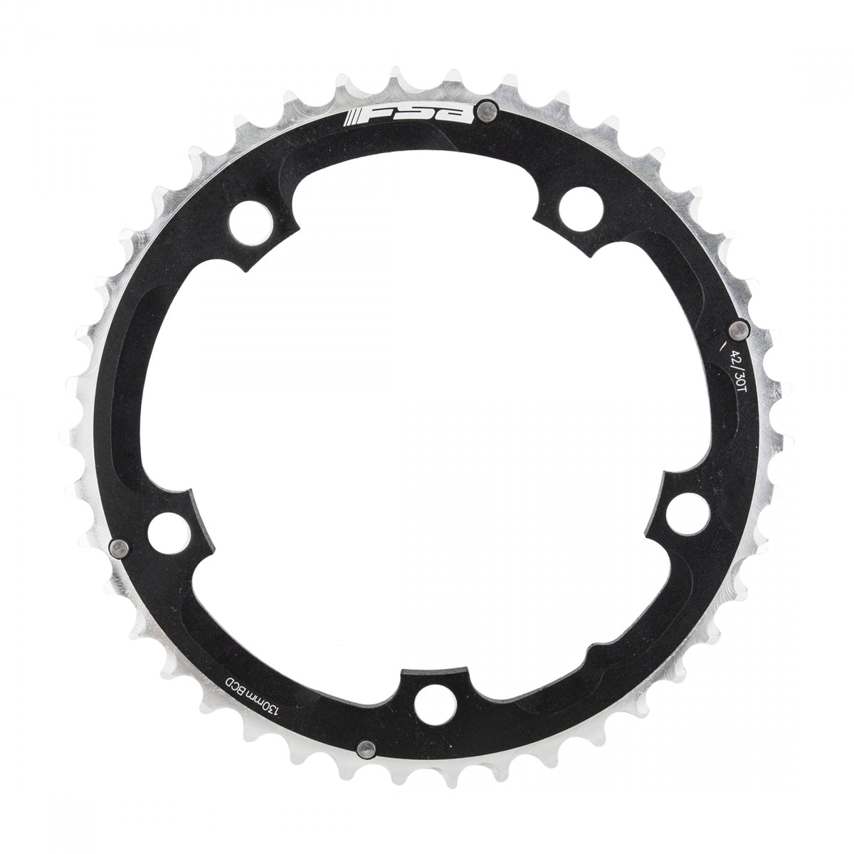FULL SPEED AHEAD CHAINRING FSA ROAD PRO 130mm 42T 5B 9/10s BK TRIPLE - FULL SPEED AHEAD