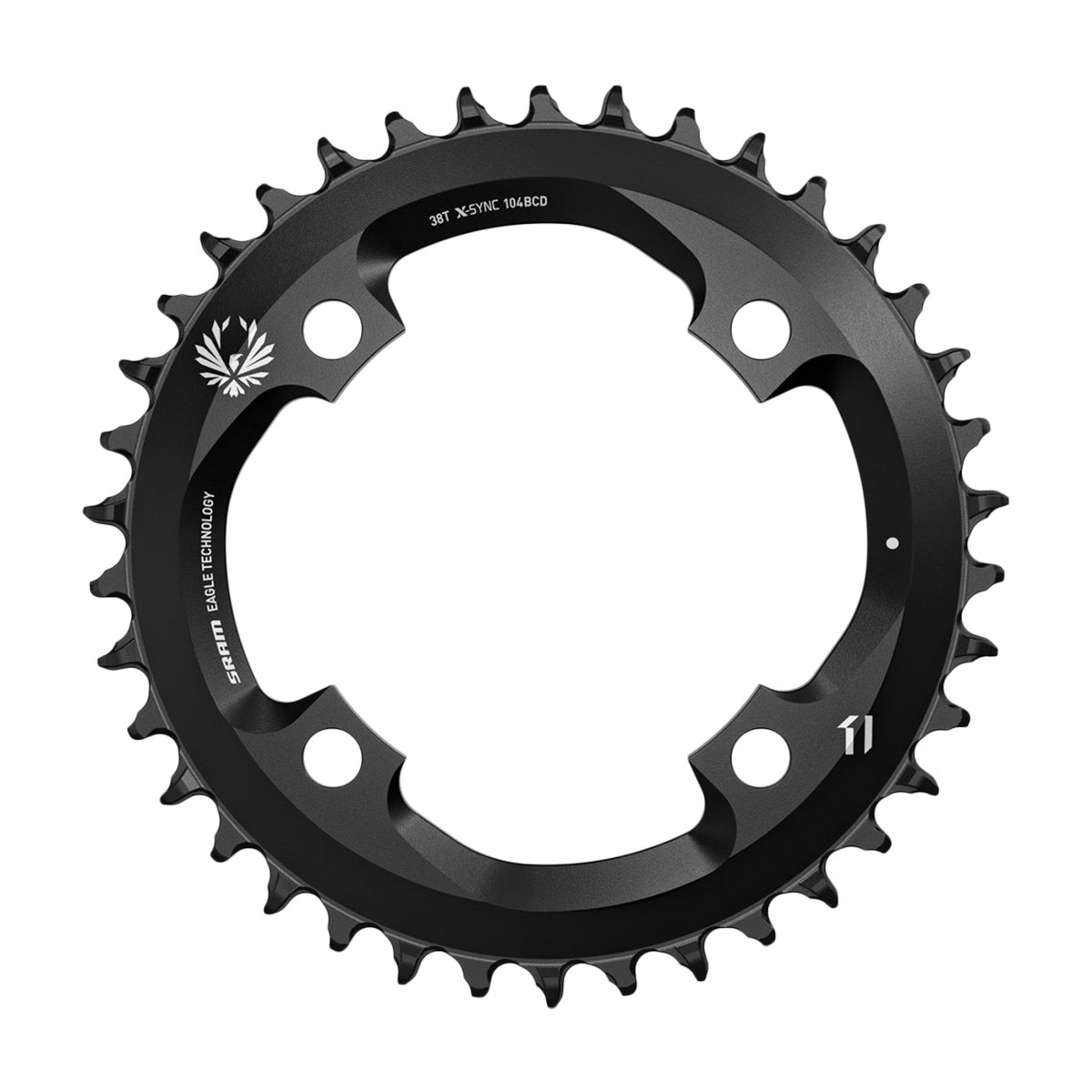SRAM CHAINRING SRAM 38T XSYNC 104mm 12s BK - SRAM