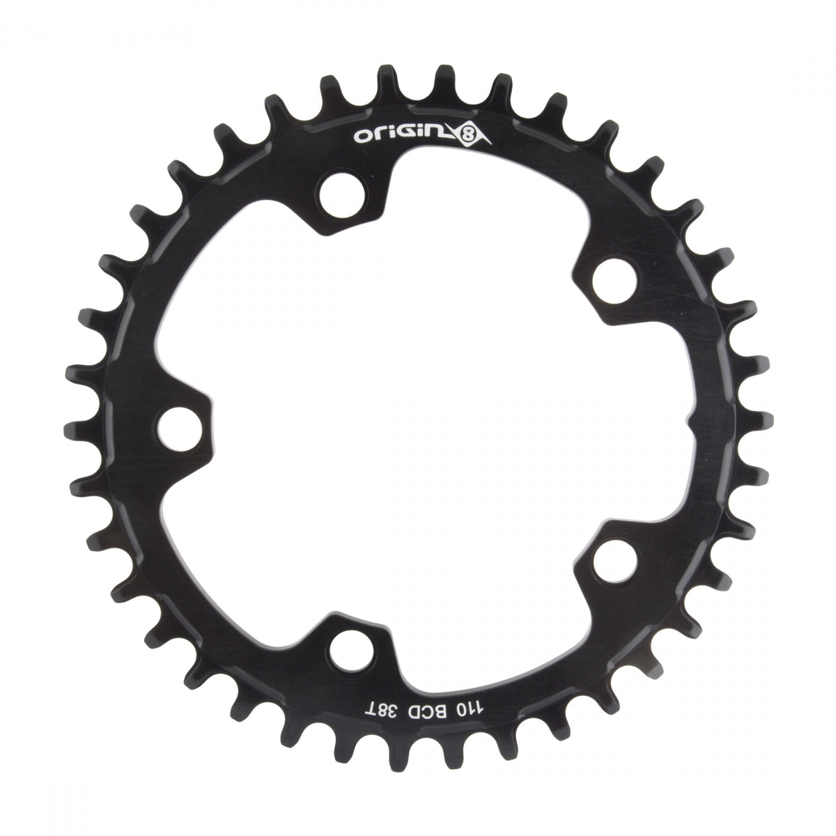 ORIGIN8 CHAINRING OR8 HOLDFAST 110mm 38T 10/11s 5B BK - ORIGIN8
