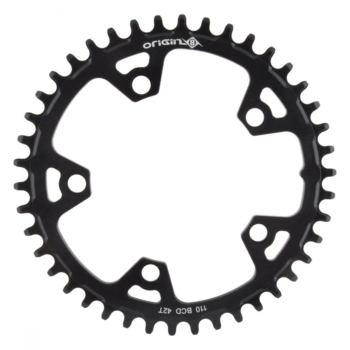 ORIGIN8 CHAINRING OR8 HOLDFAST 110mm 42T 10/11s 5B BK - ORIGIN8