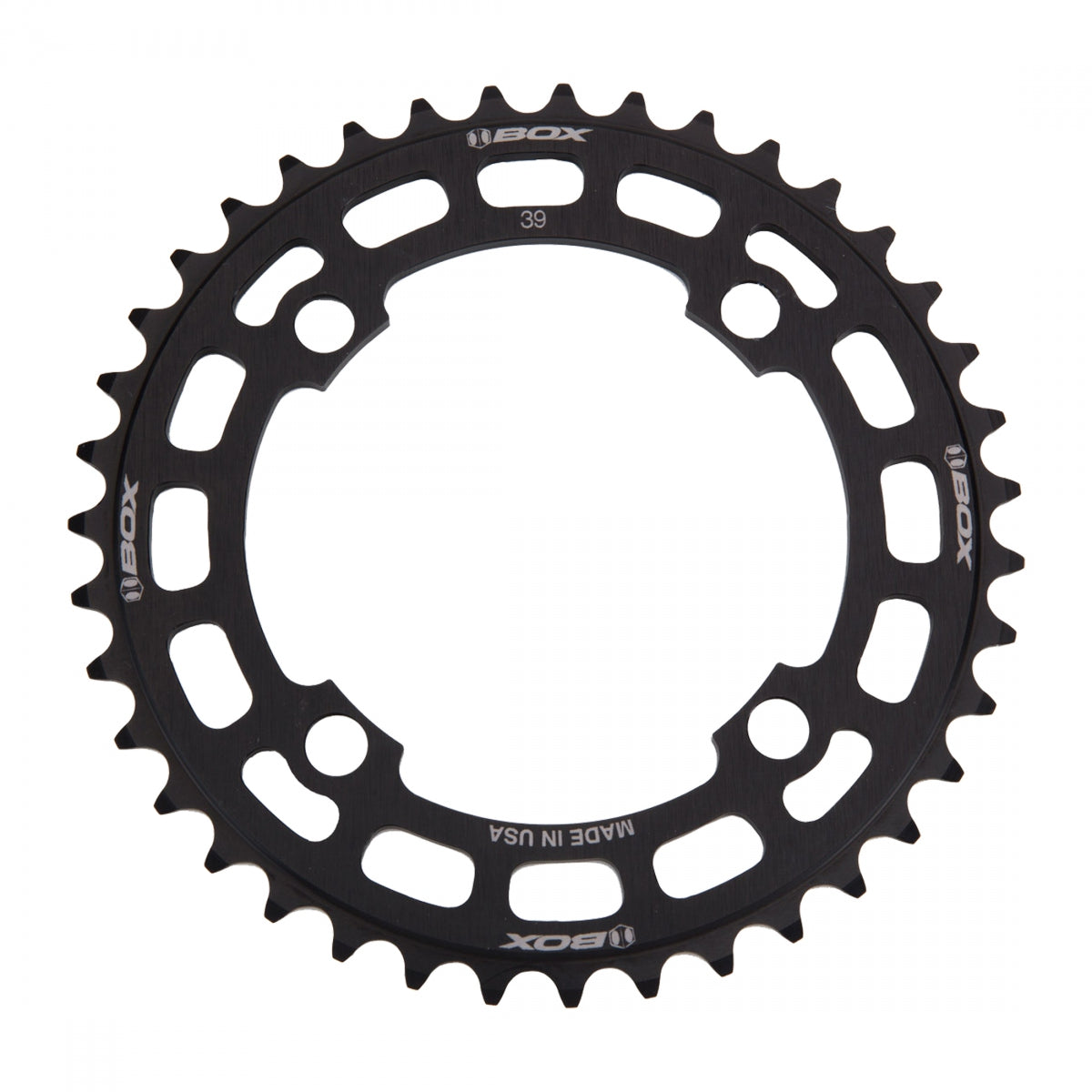 BOX COMPONENTS CHAINRING BOX TWO BMX 104mm 39T 4B BK - BOX COMPONENTS