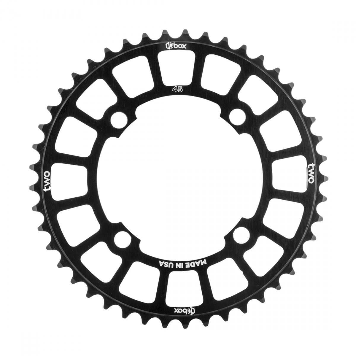 BOX COMPONENTS CHAINRING BOX TWO BMX 104mm 45T 4B BK - BOX COMPONENTS