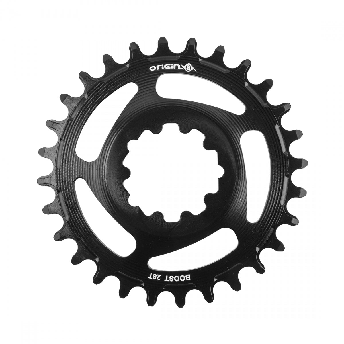 ORIGIN8 CHAINRING OR8 HOLDFAST DIRECT BOOST 28T 10/11/12s BK - ORIGIN8