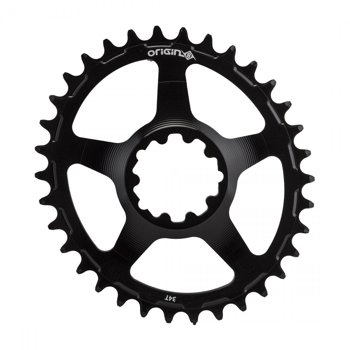 ORIGIN8 CHAINRING OR8 HOLDFAST OVAL DIRECT BOOST 34T 10/11/12s BK - ORIGIN8