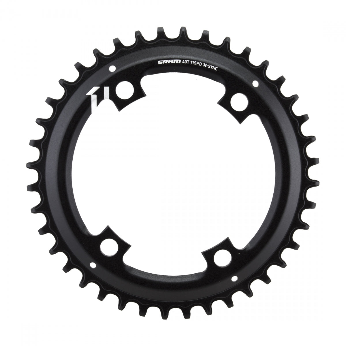 SRAM CHAINRING SRAM 40T XSYNC ASYM 4-bolt 110 11s Black - SRAM