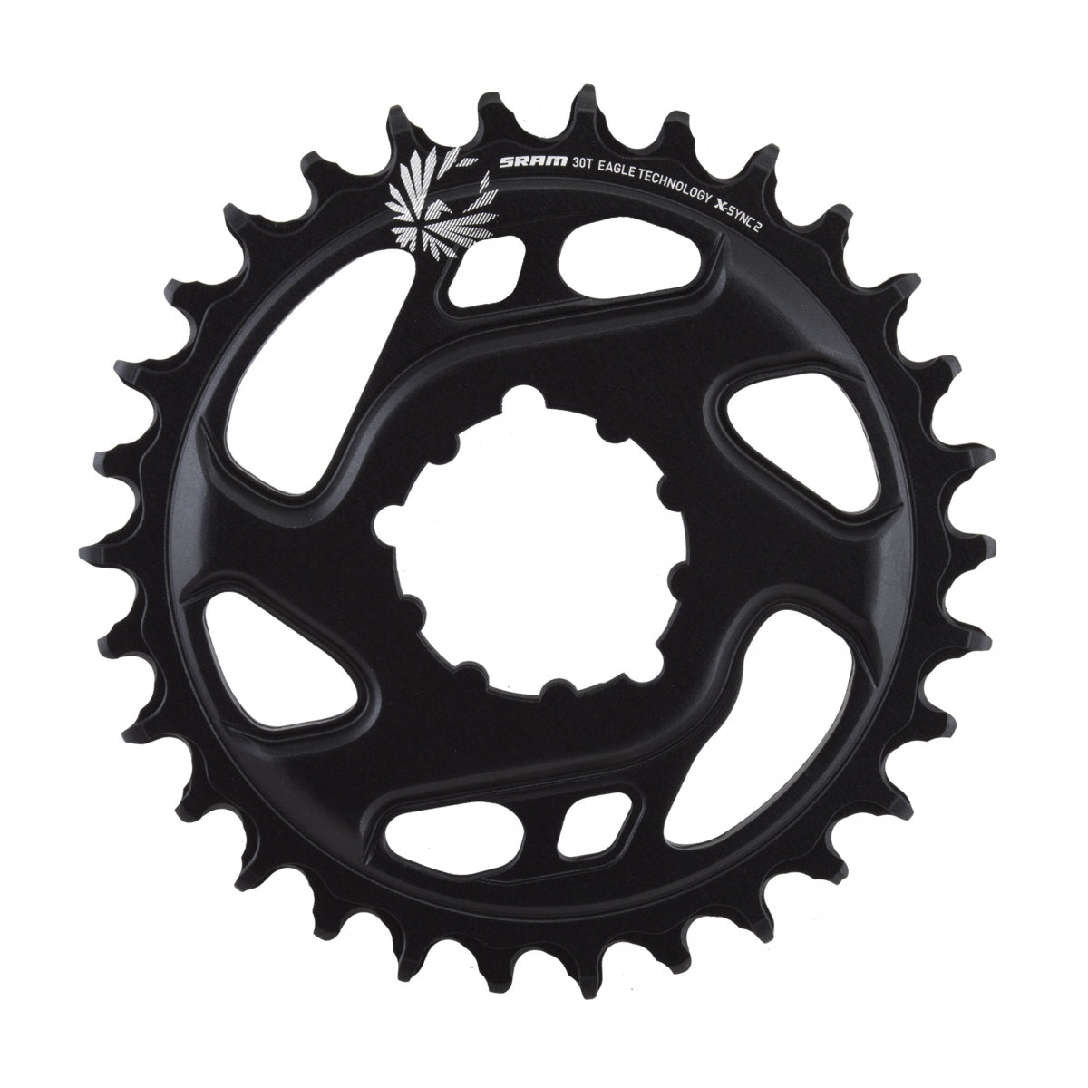 SRAM CHAINRING SRAM 30T DIRECT 3mm BK 12s BOOST X-SYNC EAGLE CF - SRAM