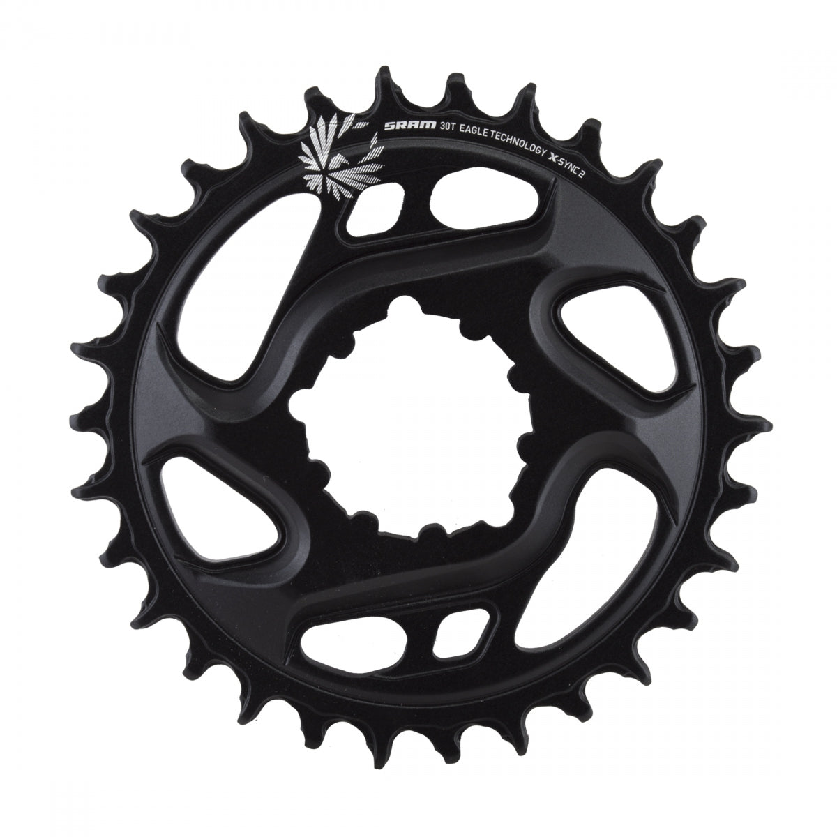 SRAM CHAINRING SRAM 30T DIRECT 6mm BK 12s- X-SYNC EAGLE CF - SRAM