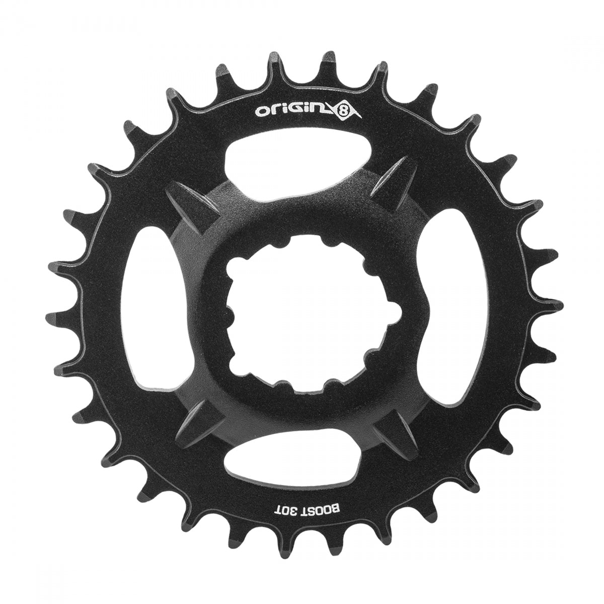 ORIGIN8 CHAINRING OR8 THRUSTER DIRECT BOOST/FAT 30T 10/11/12s BK - ORIGIN8