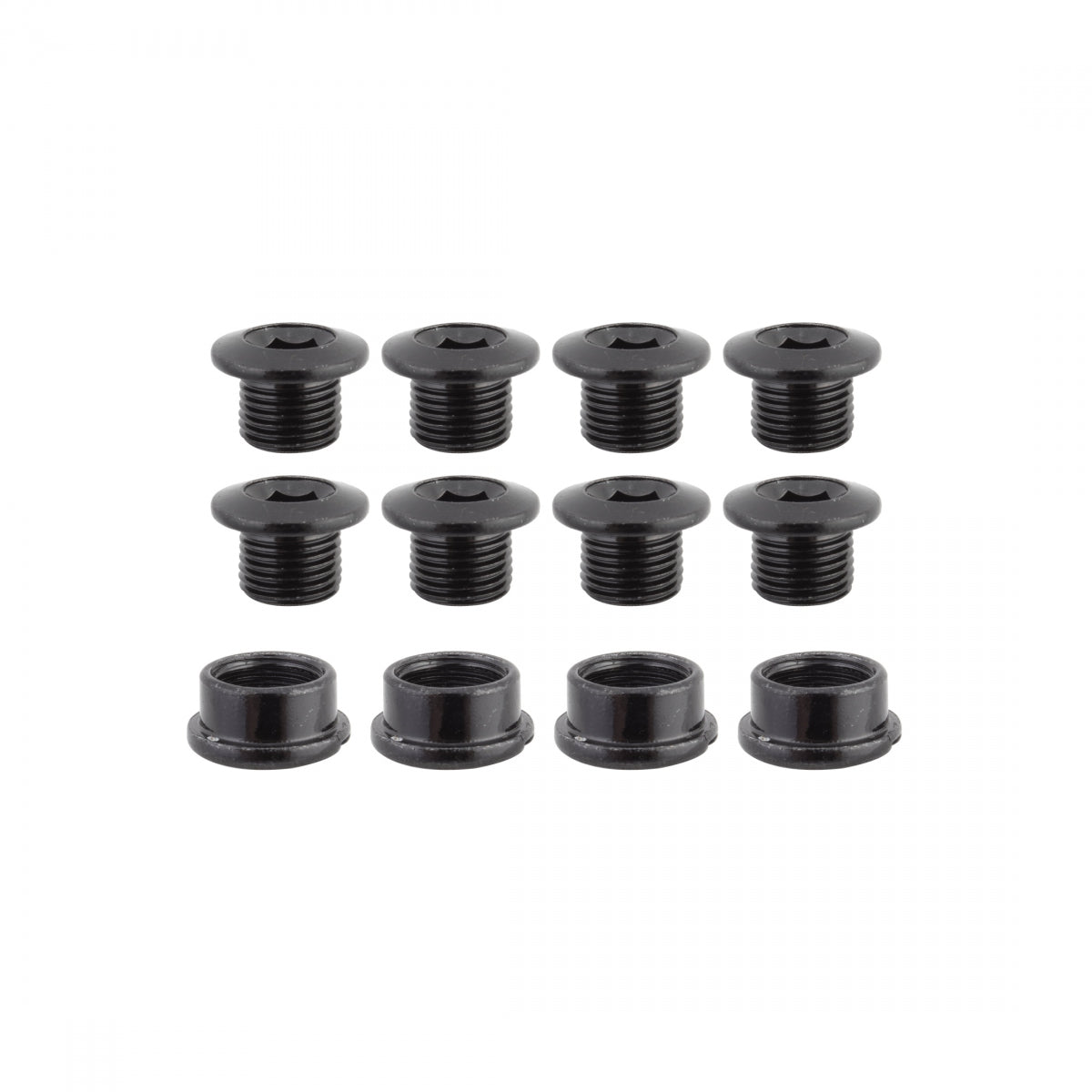ORIGIN8 CHAINRING BOLT SET OR8 THRUSTER BOOST/FAT DOUBLE STL BK - ORIGIN8