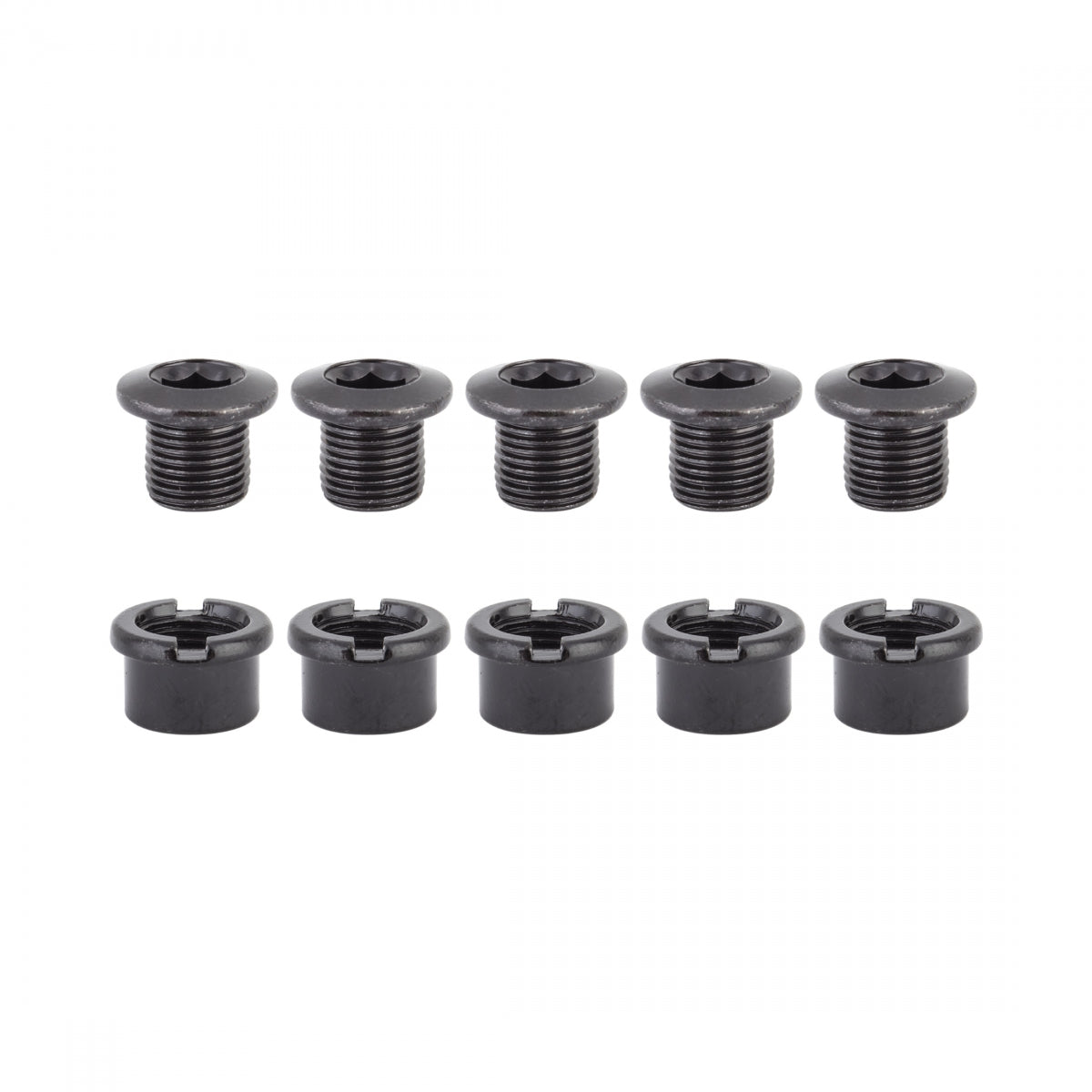 ORIGIN8 CHAINRING BOLT SET OR8 THRUSTER ROAD SINGLE STL BK - ORIGIN8
