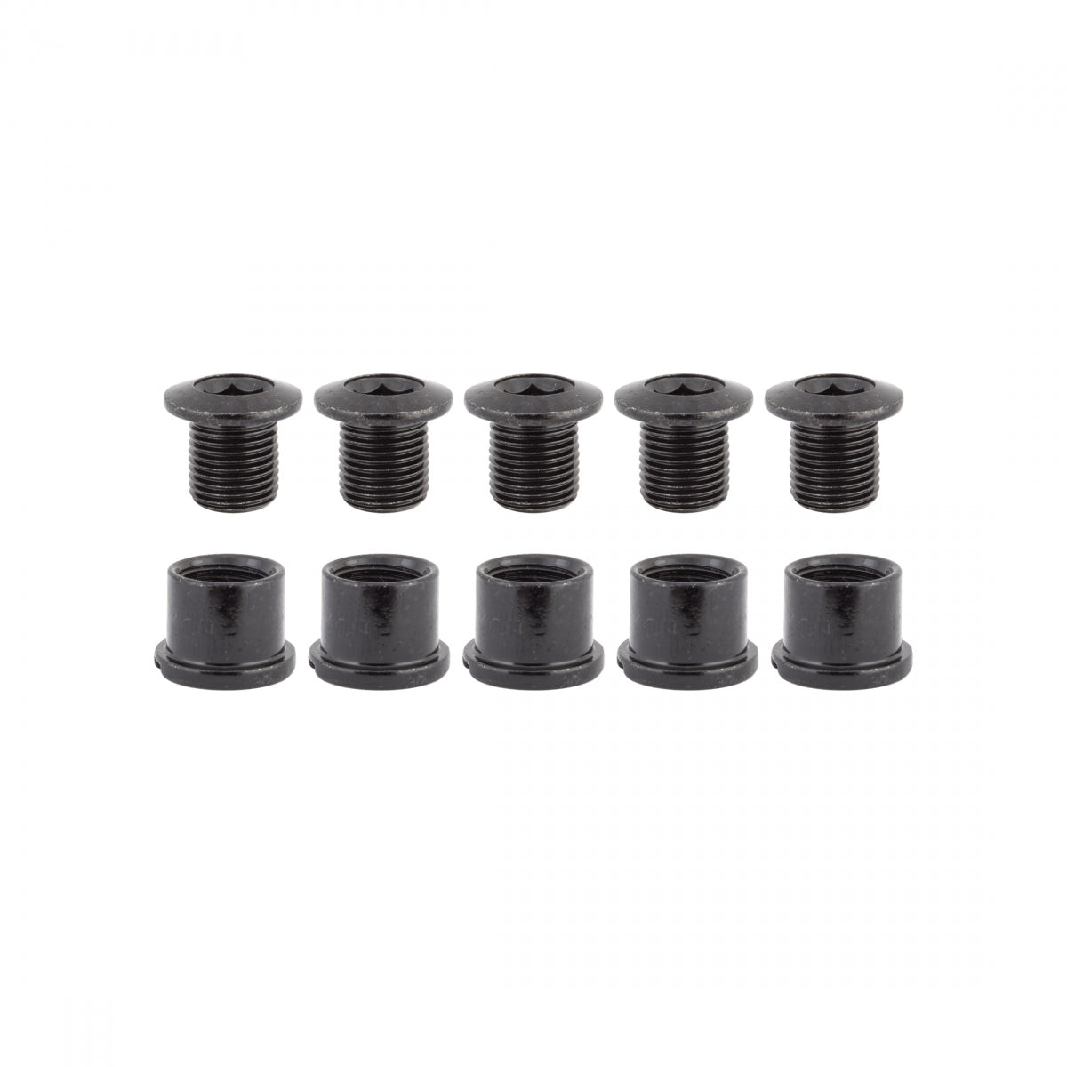 ORIGIN8 CHAINRING BOLT SET OR8 THRUSTER ROAD DOUBLE STL BK - ORIGIN8