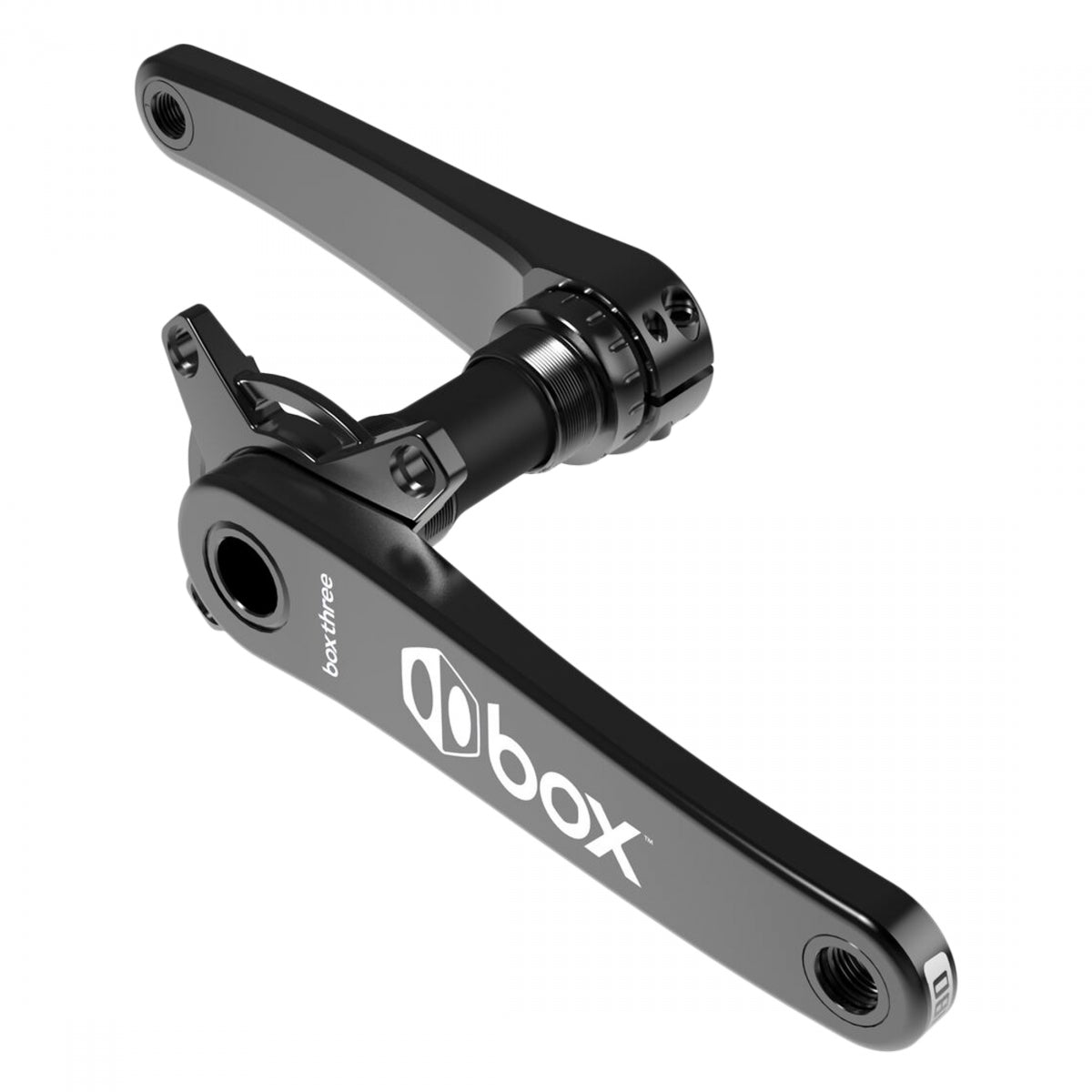 BOX COMPONENTS CRANKSET BOX THREE 2pc HOLLOW 177 24mmAXLE 104mm BK - BOX COMPONENTS