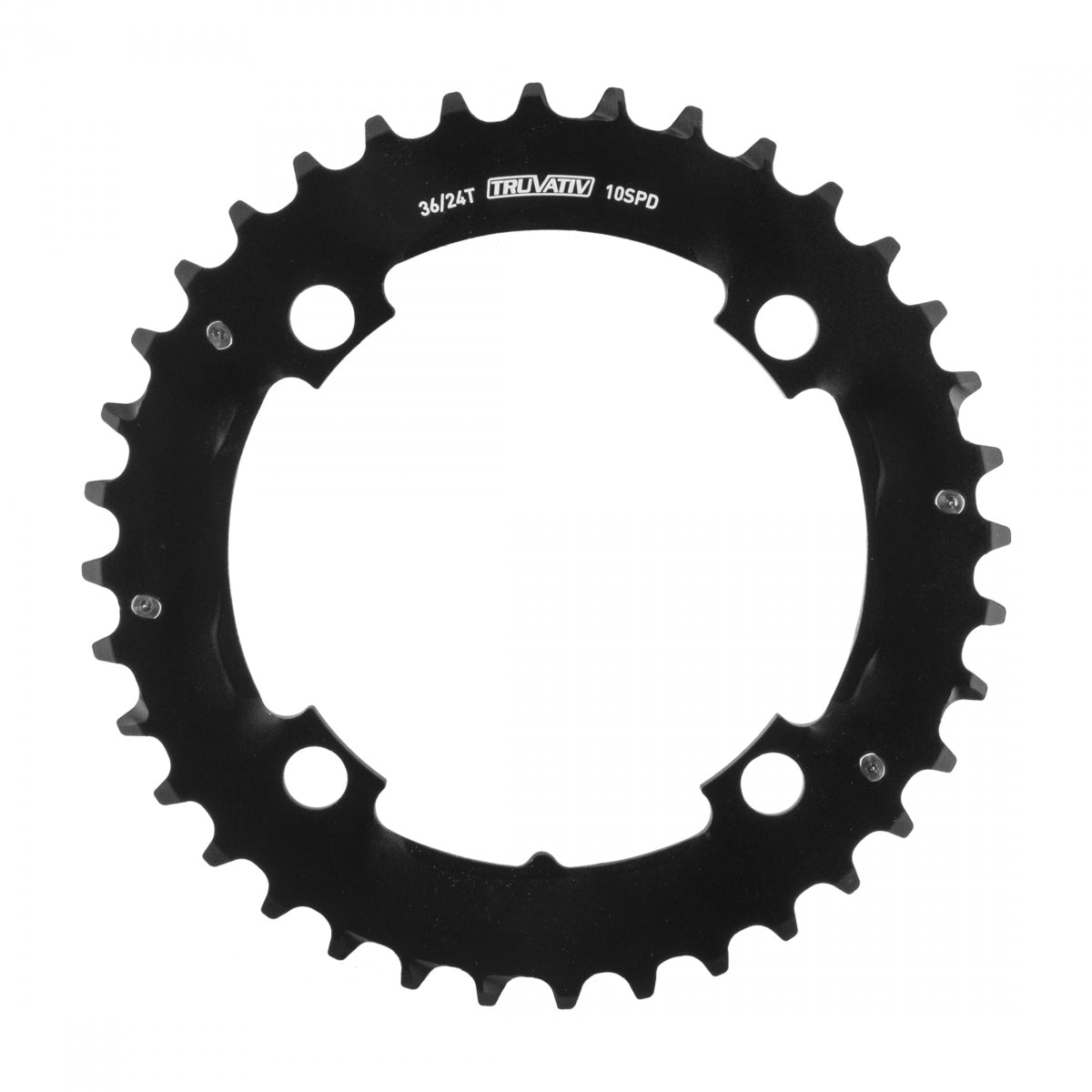 SRAM CHAINRING SRAM 36T 104mm 2x10 36/24 ALY BK - SRAM