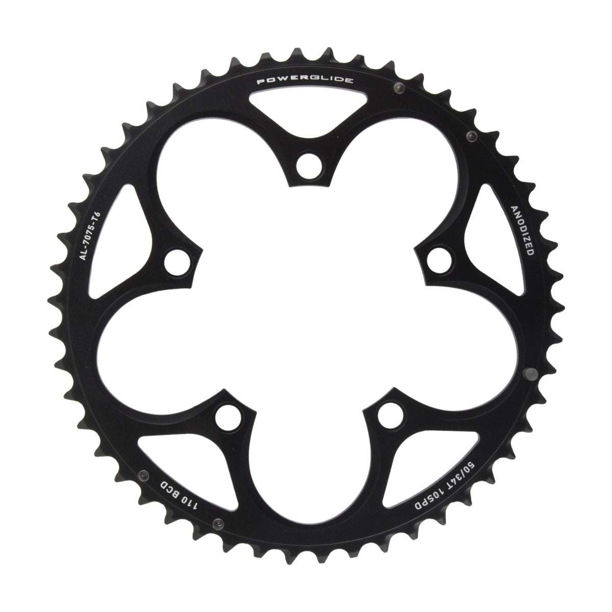 SRAM CHAINRING SRAM 50T 110mm 50/34 ALY BK - SRAM