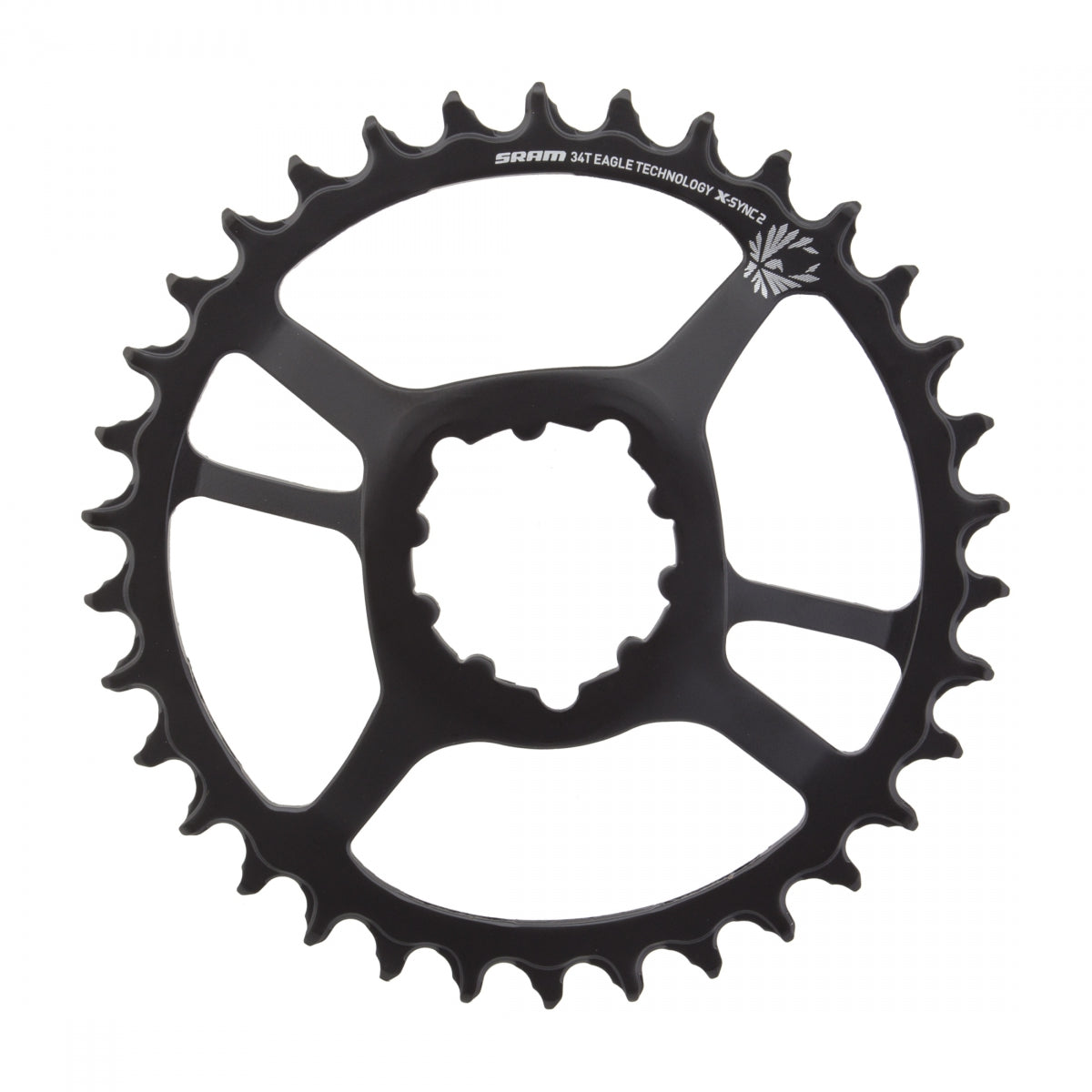 SRAM CHAINRING SRAM 34T DIRECT 6mm STL BK NXEAGLE - SRAM
