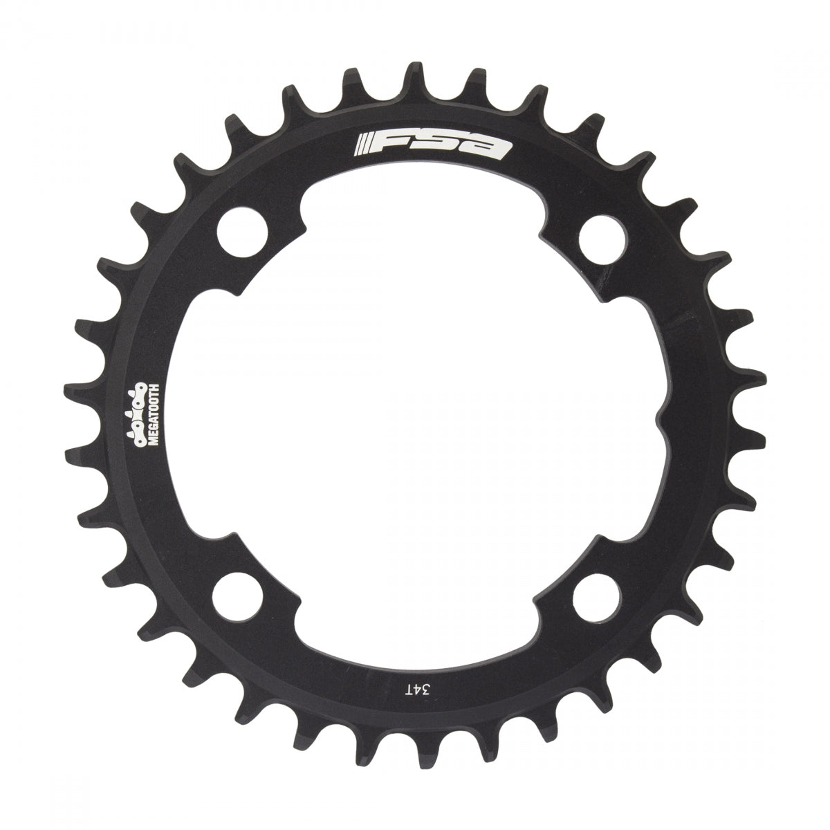 FULL SPEED AHEAD CHAINRING FSA MEGATOOTH 104mm 34T 4B 1x11 BK - FULL SPEED AHEAD