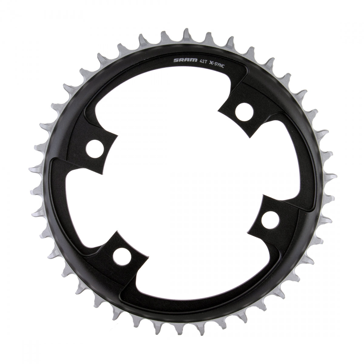 SRAM CHAINRING SRAM 42T 107mm 4B X-SYNC ROAD BK - SRAM