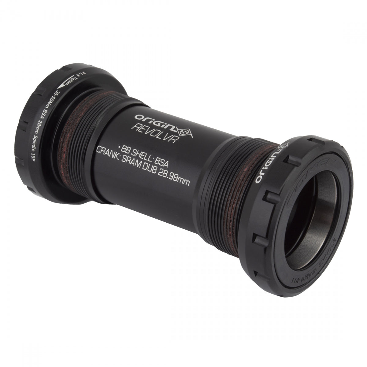 ORIGIN8 BB SET OR8 REVOLVR BSA ENG TO FIT DUB OUTBOARD SB BK - ORIGIN8