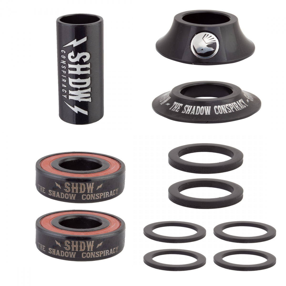THE SHADOW CONSPIRACY BB SET TSC STACKED MID 19mm SEALED BK - THE SHADOW CONSPIRACY