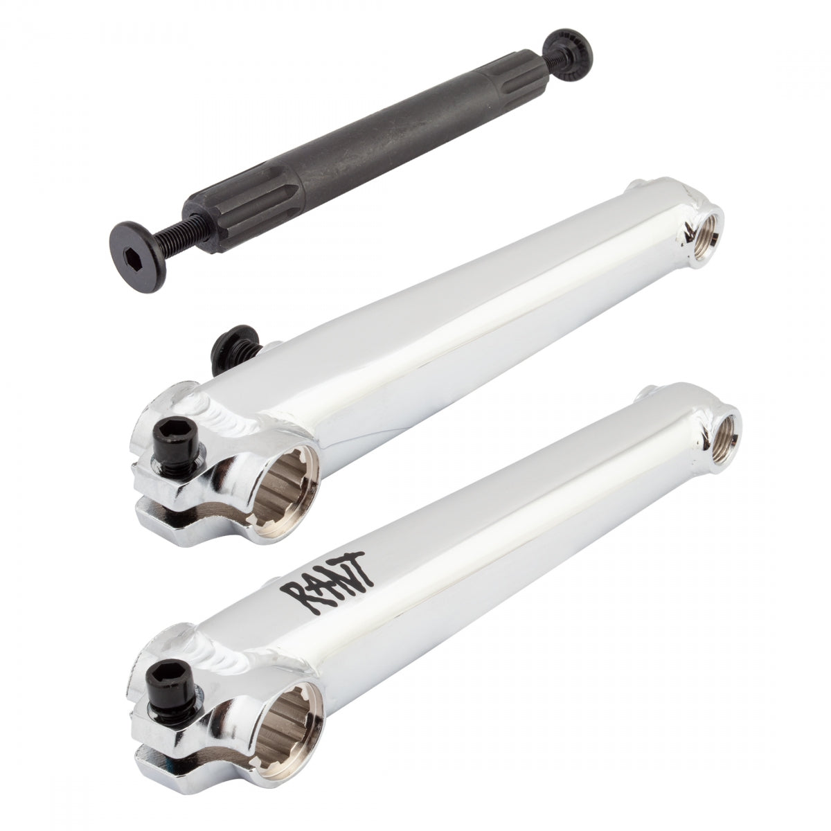 RANT CRANKSET RANT BANGIN 8 RHD/LHD 170 3pc 19mm 8-SPLINE CROMO CP - RANT